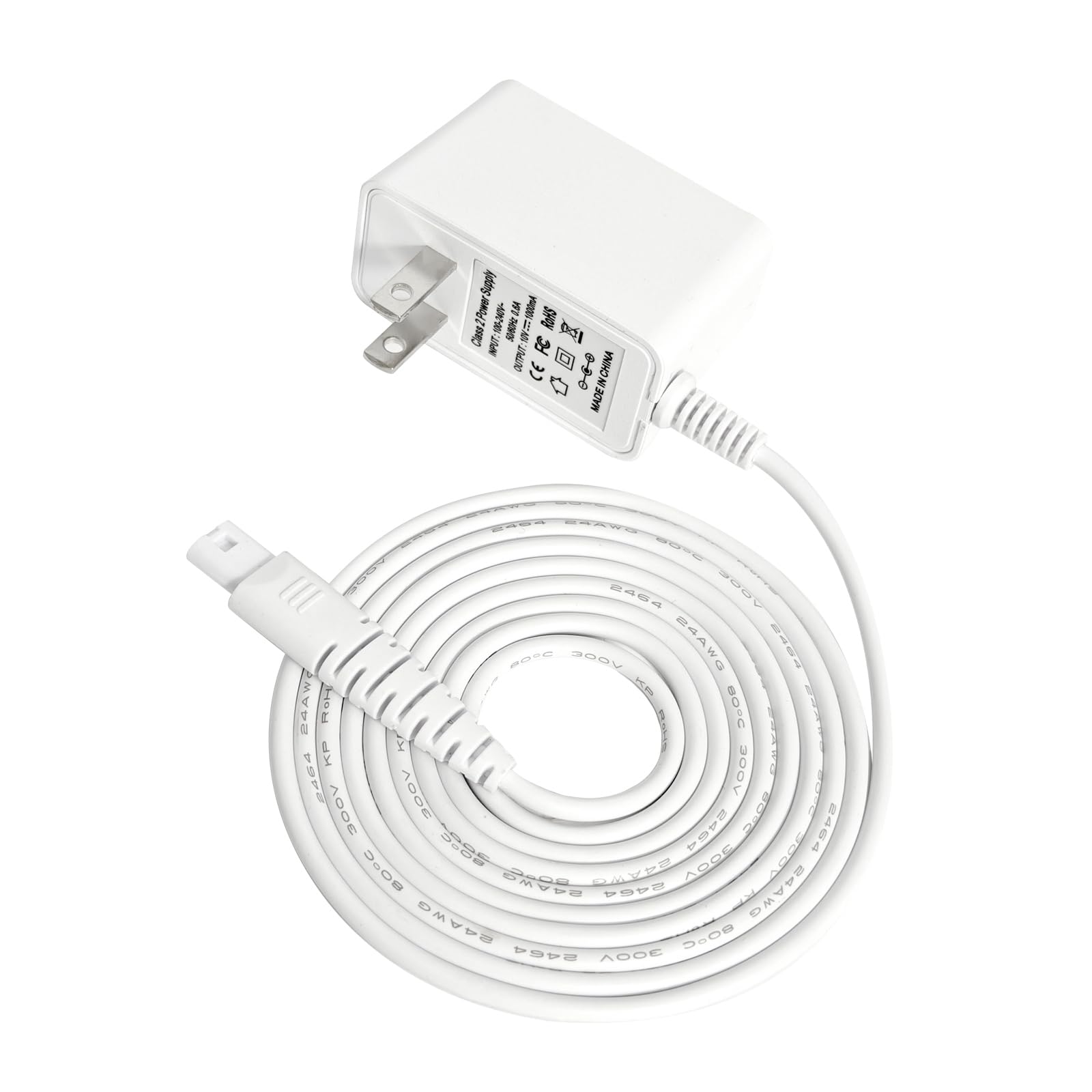 Ousaly Charger Adapter for Magic Wand HV-270 Rechargeable Cordless Handheld Neck Body Massager Hitachi Vibratexv MP12-100100-TU GQ12-100100-AU DC10V