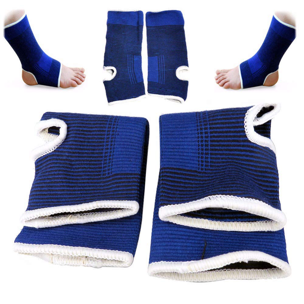 Sports Fitness Équipement de protection 1 paire de genouillères pour poignet et cheville Protection pour la course à pied, la danse, le basket-ball, le volley-ball, le tennis