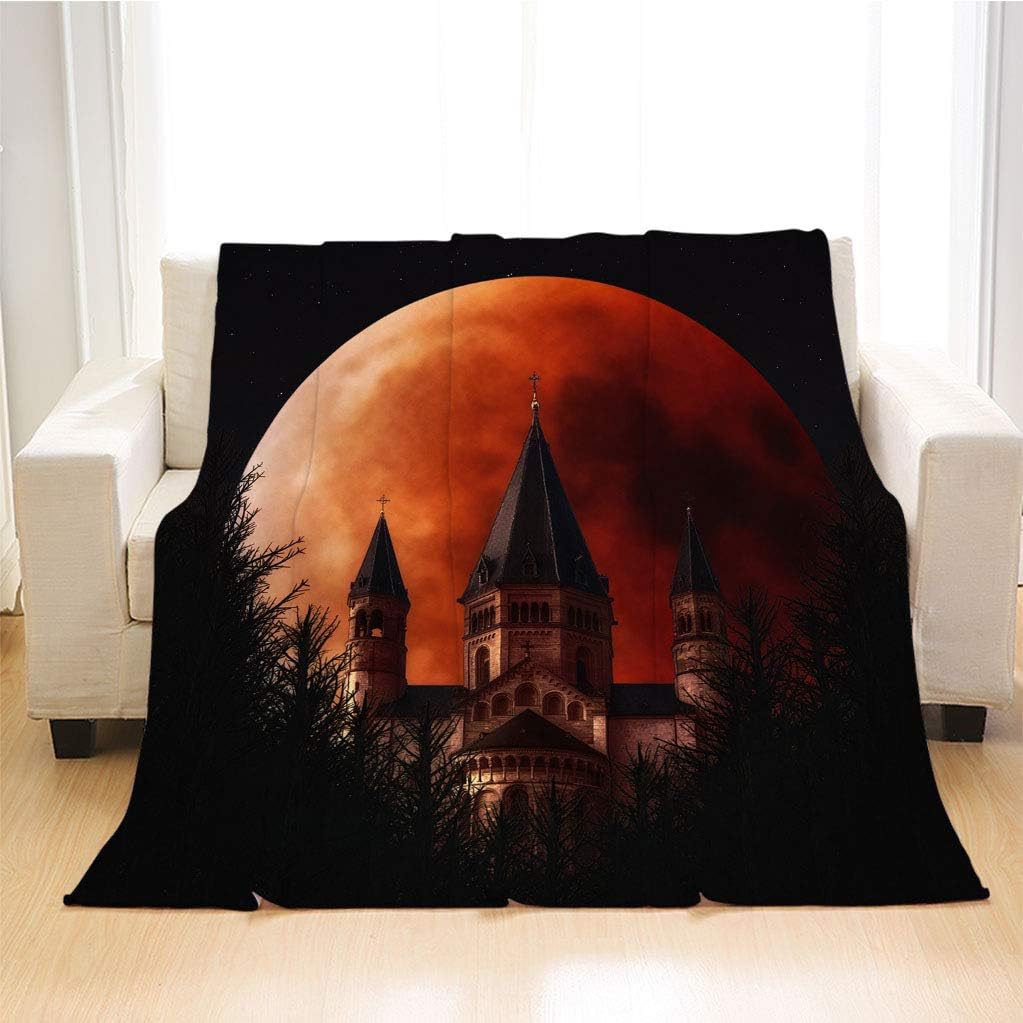 BEIVIVI Night Sky Soft Blankets, Weighted Blanket,Blood