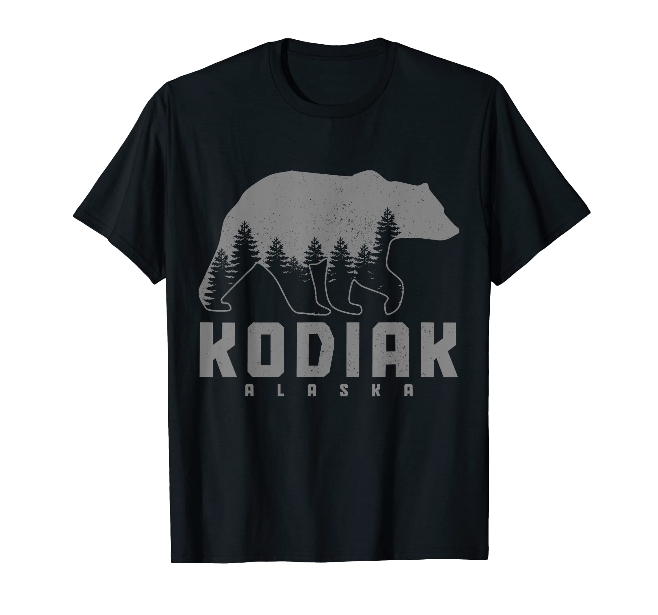 Kodiak Alaska Bear Grizzly Pride Outdoor Nature Vintage T-Shirt