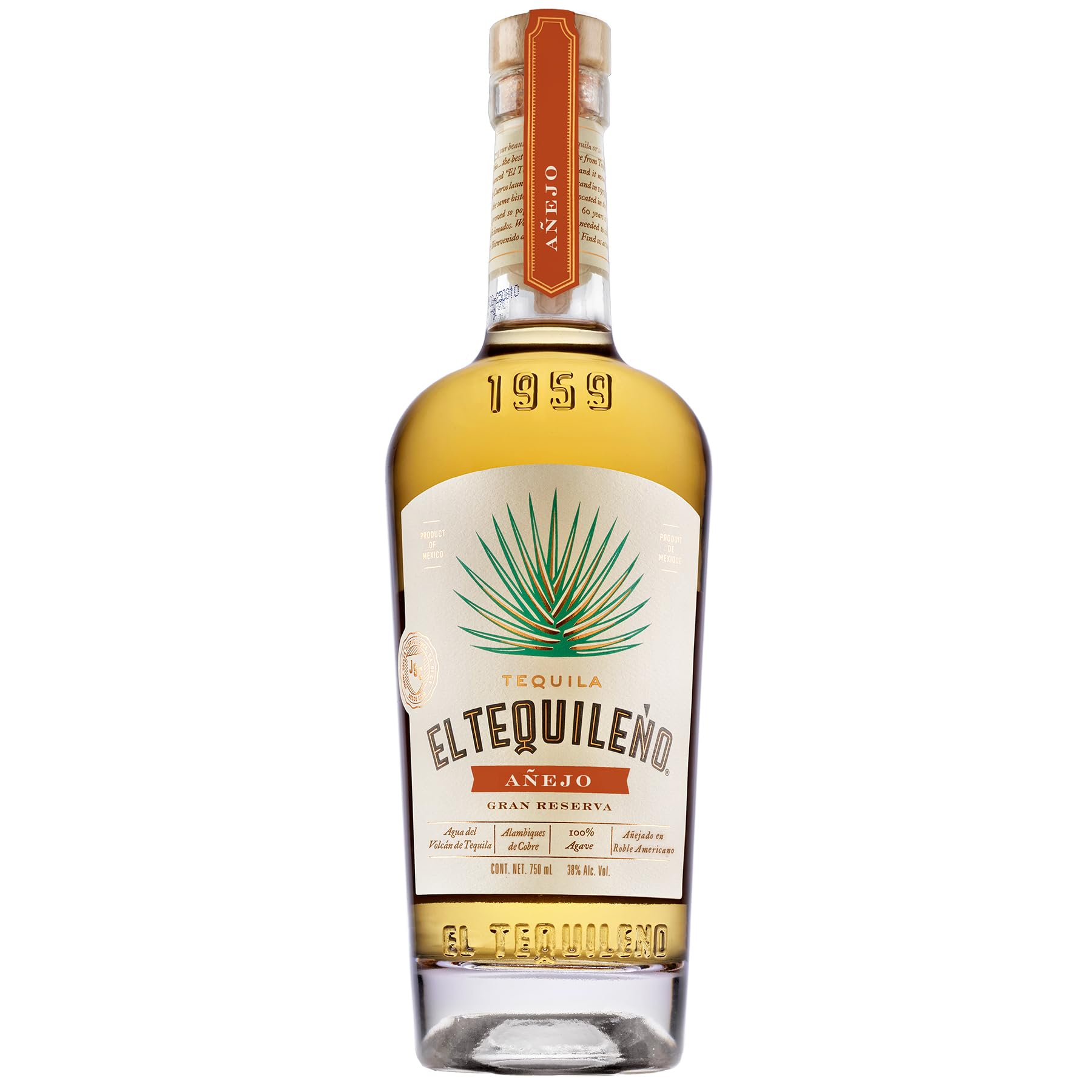 El Tequileo Blue El Tequileno Anejo Gran Reserva Anejo Tequila