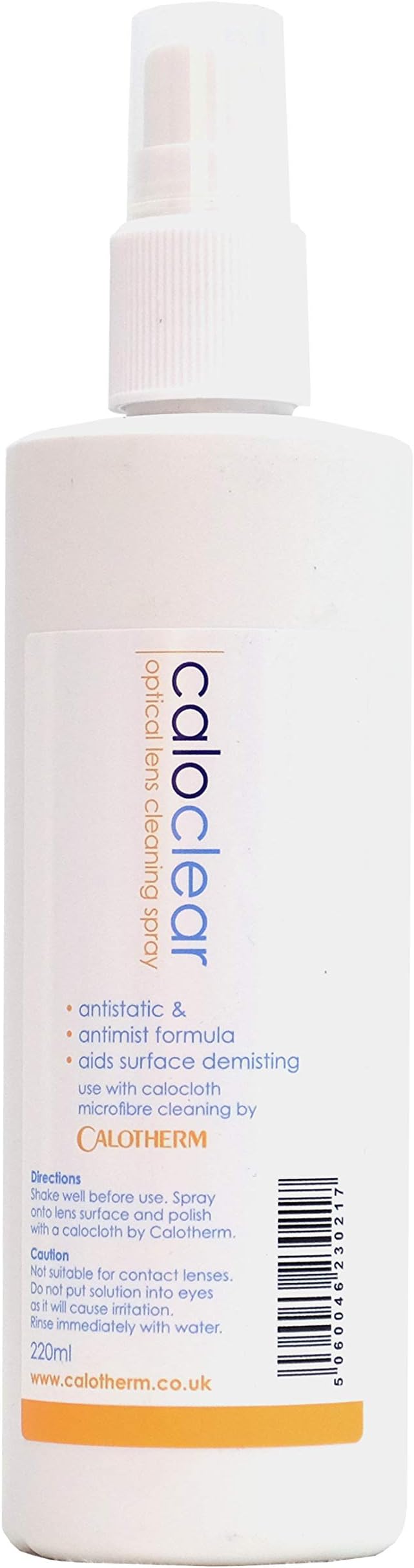 220 ml Caloclear Optical Lens Cleaner Spray