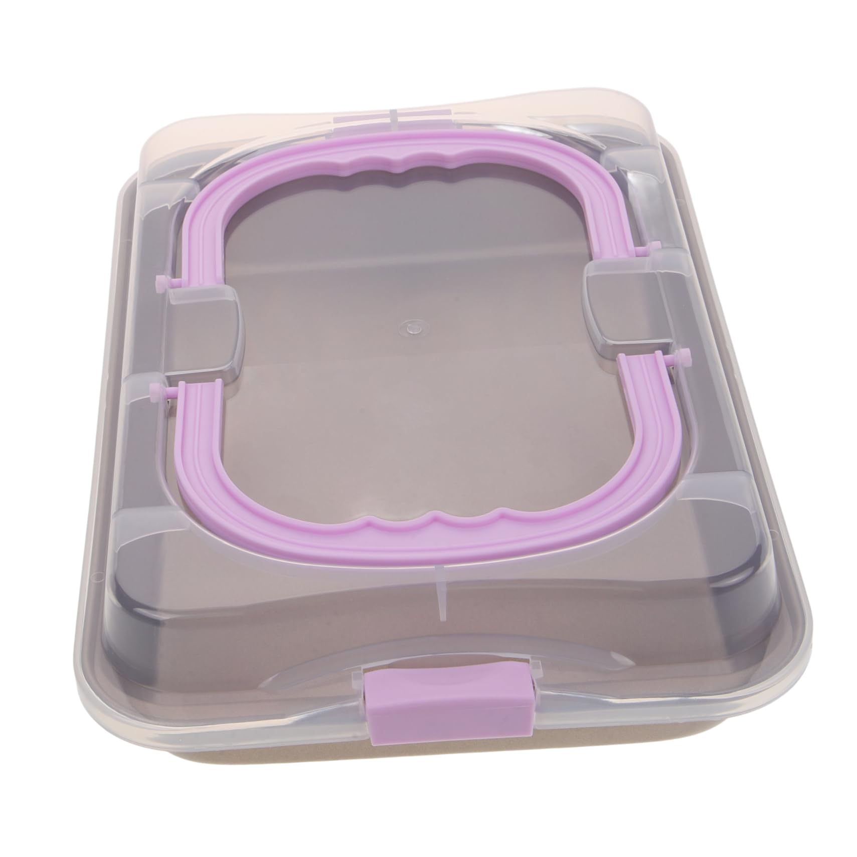 Alipis Moule à Gâteau Rectangulaire Surface Antiadhésive en Acier au Carbone Bords Lisses, pour Cuisson et Service