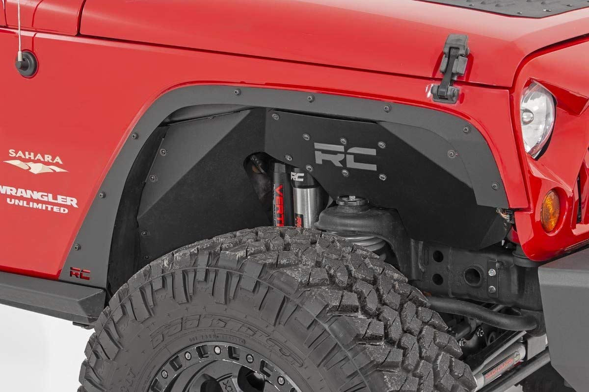 Rough Country Front & Rear Fender Delete Kit for 07-18 Jeep Wrangler JK - 10538