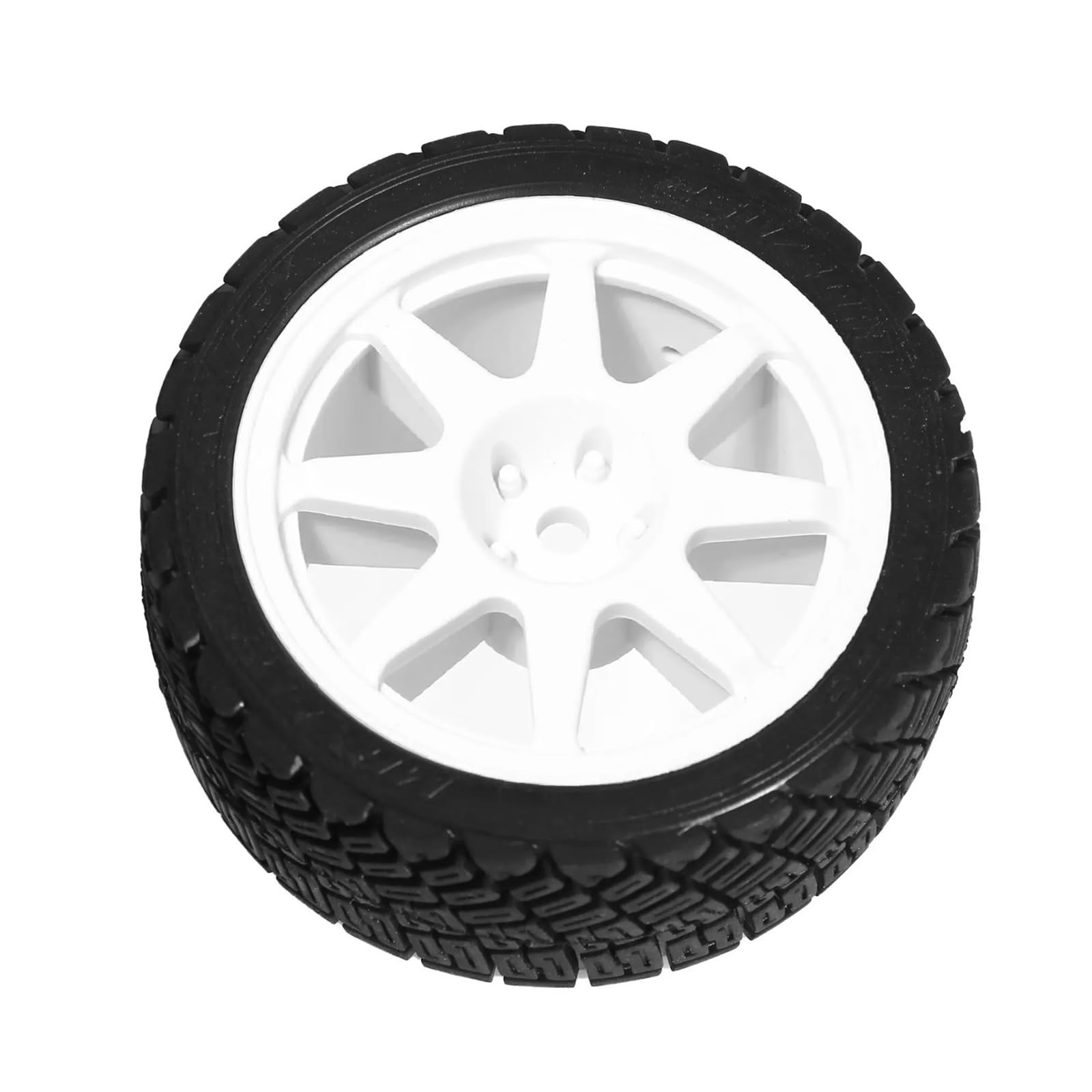 RC Coche NeumáTico Piezas para HPI para Tamiya para TT02 XV01 WRC C3 1/10 Juego Llantas Y Neumáticos para Coche RC Carretera para Rally Carreras Accesorios Mejoras Repuesto