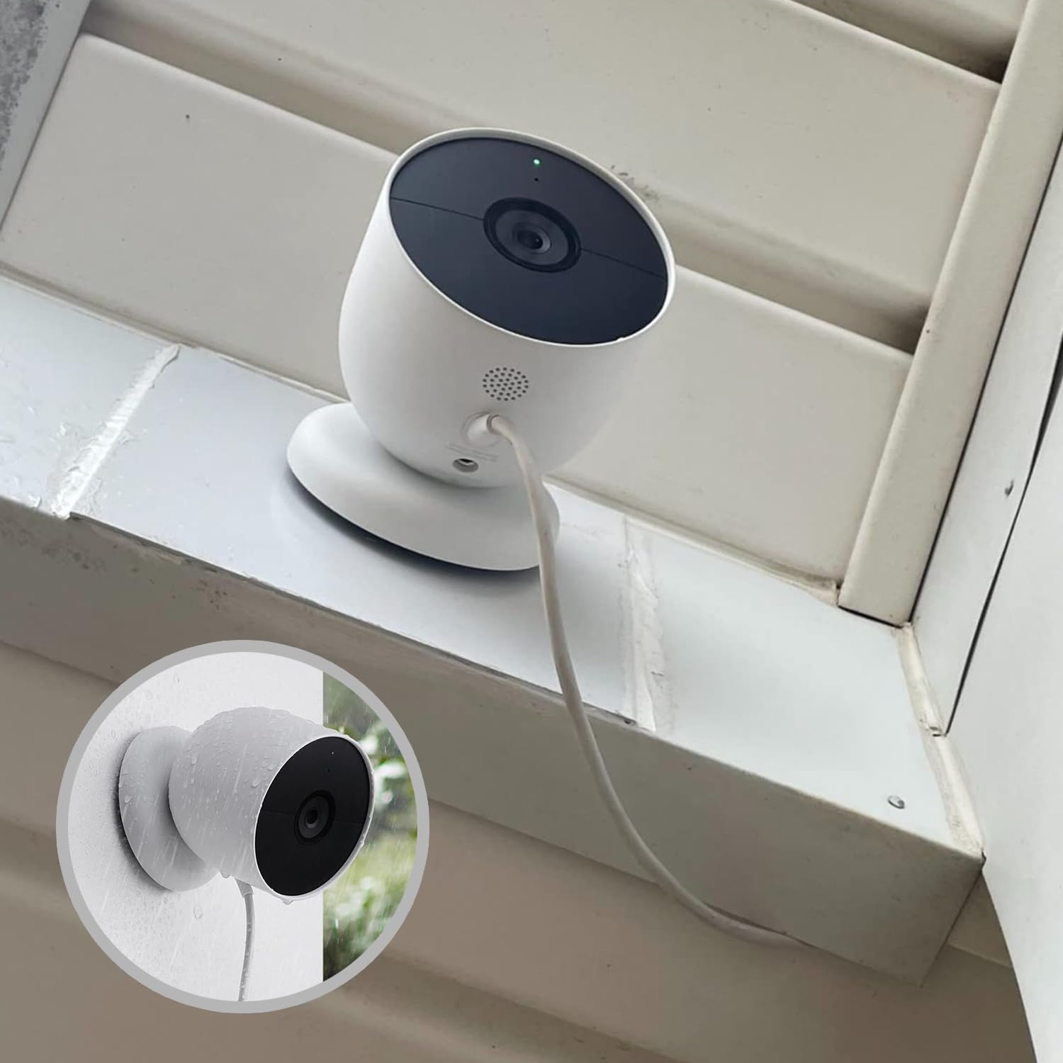 Amazon | Google Nest Cam(バッテリー)用10フィート/3m充電ケーブル