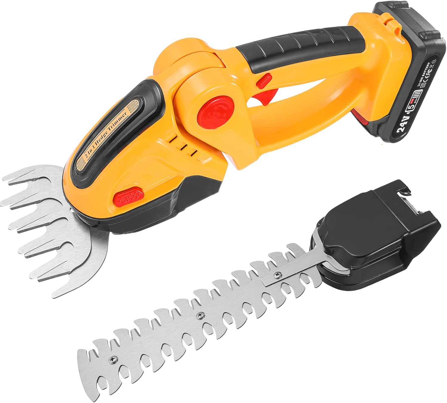 CSL201 Sécateur Sans Fil 2 En 1 7,2 V Pour Pelouse Et Haie