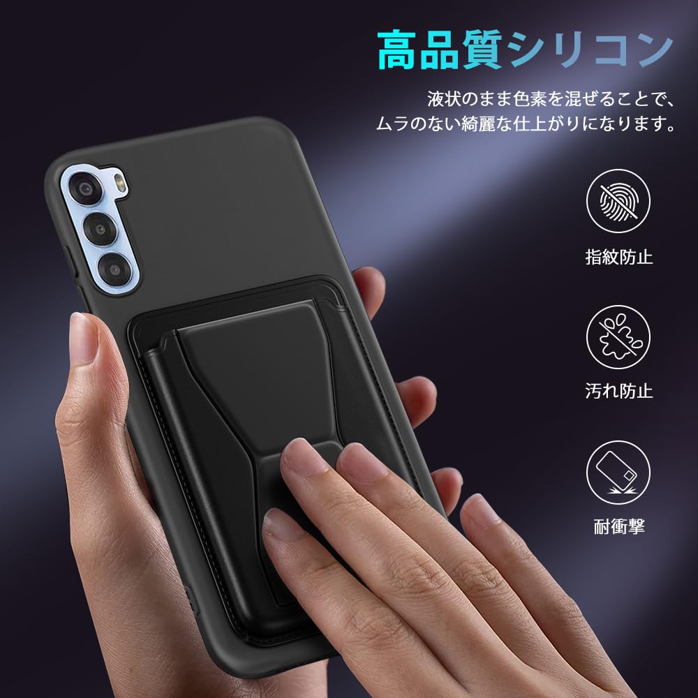 nubia S 5G ブラック ケース付き Amazon.co.jp: 対応 ZTE Nubia S 5G ケース A403ZT カード収納