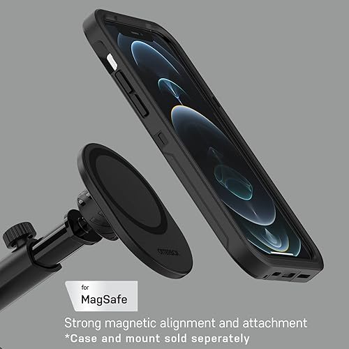 Miniatura 3 de OtterBox Performance - Soporte para tablero y parabrisas de coche para MagSafe - negro