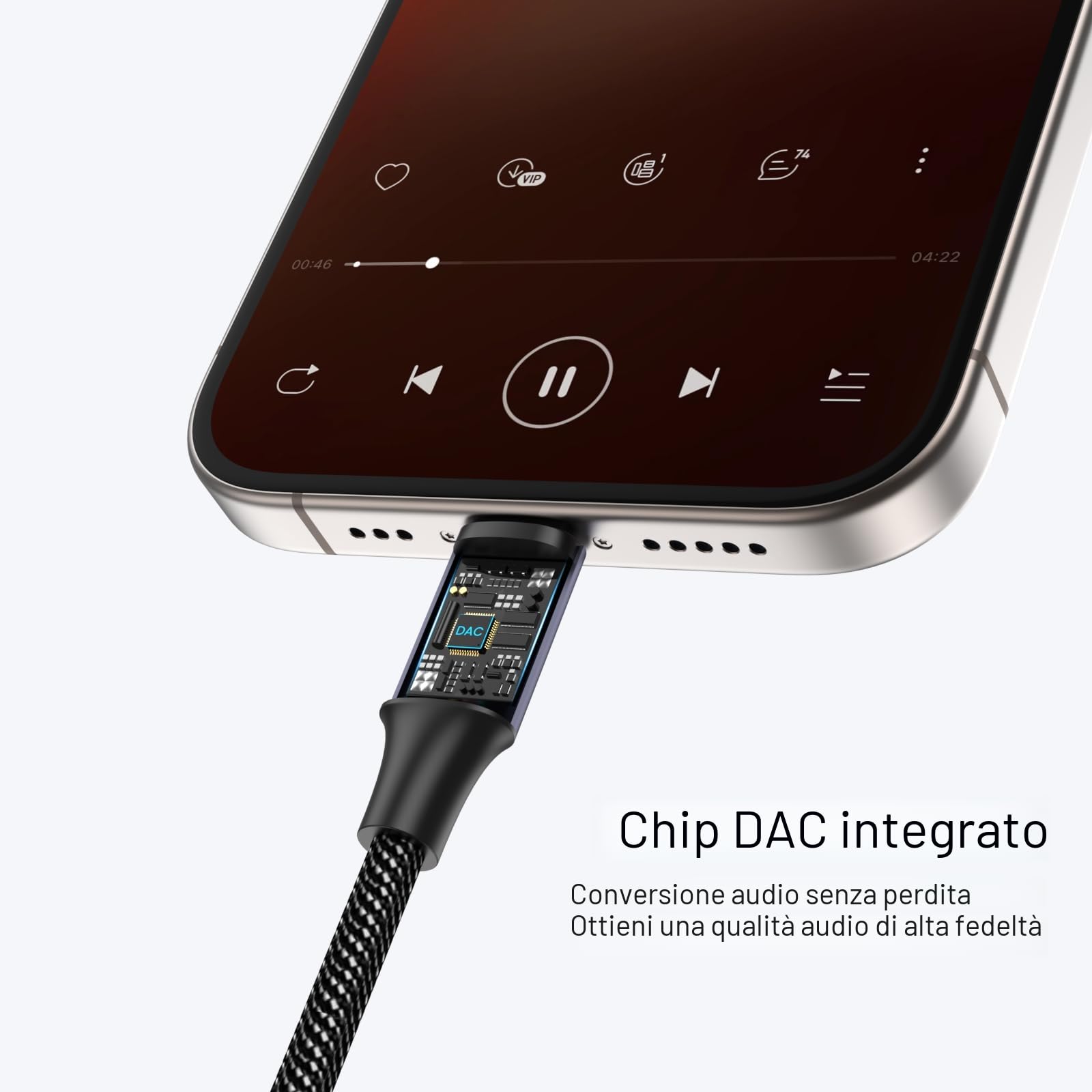 MOSWAG Adattatore jack per cuffie USB C a 3.5mm, adattatore audio USB C a cavo Dongle Aux per Samsung Galaxy S22 S21 S20 Ultra S20 + Nota 20 10 S10 S9 Plus, Pixel 4 3 2 XL, ipad Pro e altro ancora