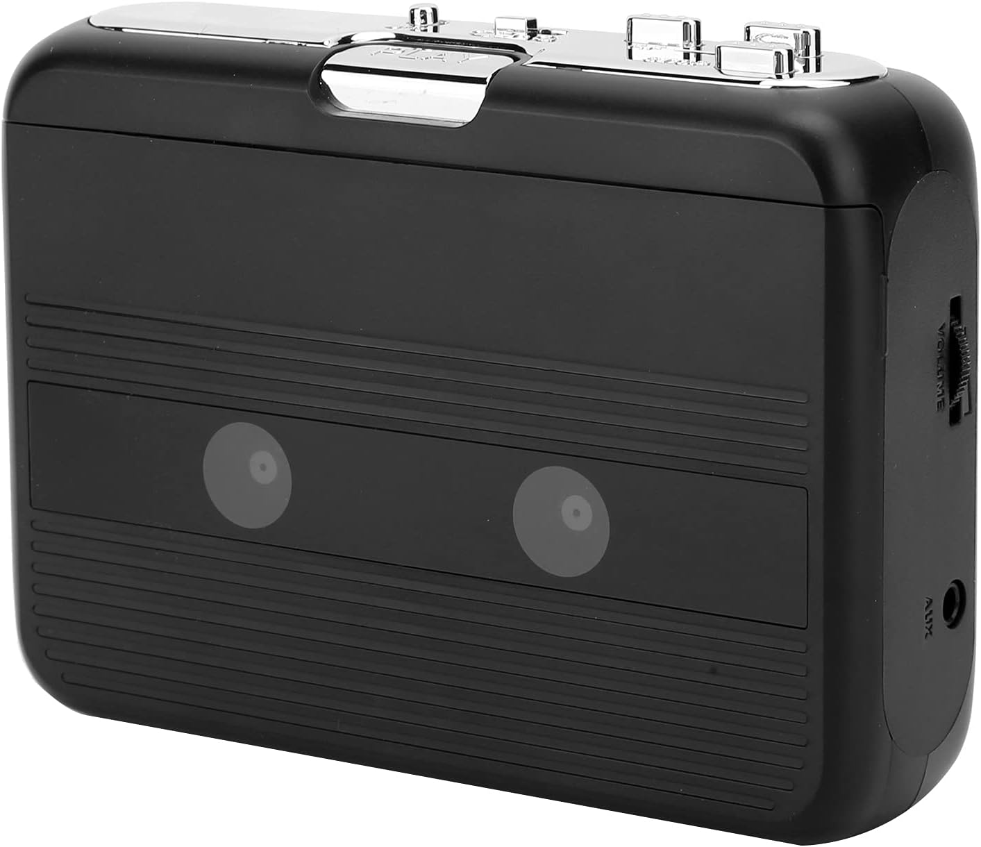 Bluetooth Cassette Player, Portable Tape Recorder Bluetooth Cassette Player with Auto Reverse FM Radio Cassette to Digital Mp3 Converter Player, No Computer Required (Black)