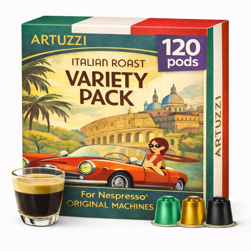 Amazon.com: Artuzzi 120ct Compatible Nespresso Coffee Pods For