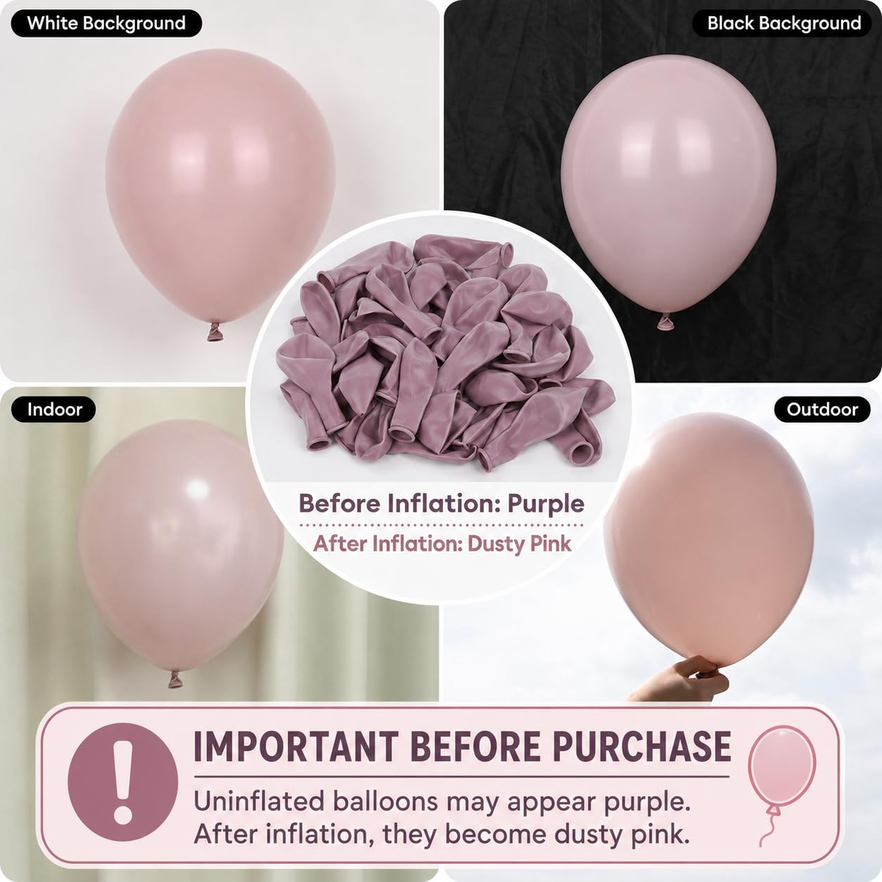 Zakurzone różowe balony, 50 szt., 30 cm, podwójny wypchany różowy i perłowy balon, przezroczysty balon dla kobiet, dziewcząt, baby shower, wieczór panieński, ślub, boho, dekoracje na przyjęcie