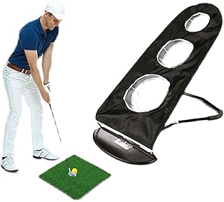 DOKERS Golf Net Golf Practice Net All-in-one Golf Practice Net, Ideal For Improving Driving And Chipping Skills