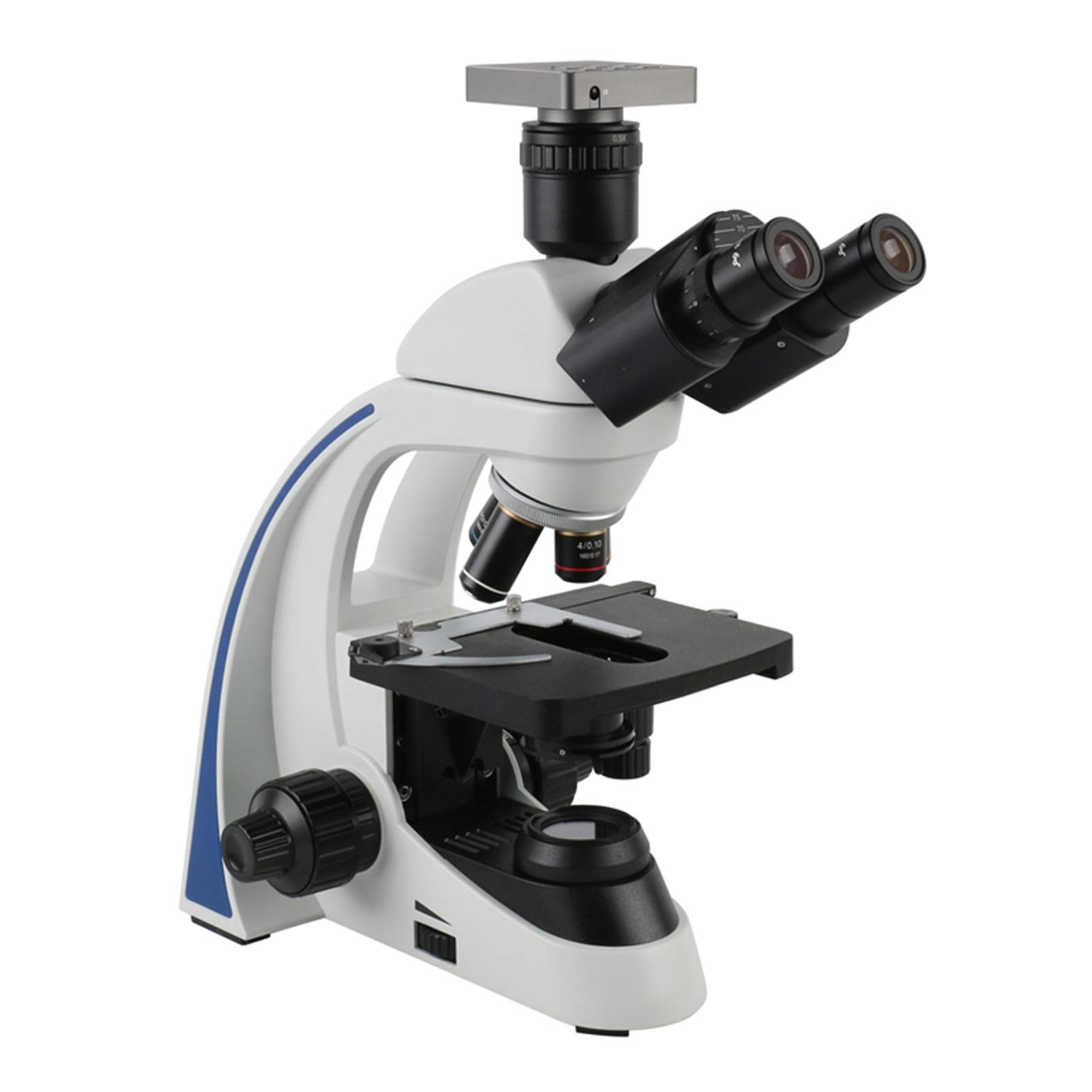 Mikroskop cyfrowy, Mikroskop biologiczny, 40x -1000X 1600x 2000X Laboratorium Profesjonalny Trinocular + 37MP Kamera wideo USB(40X 1000X)