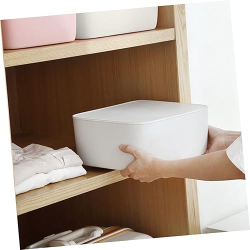Miniatura 3 de Holibanna Caja de 2 piezas de sujetador organizador cajón contenedor de almacenamiento apilable cesta de almacenamiento de ropa blanca