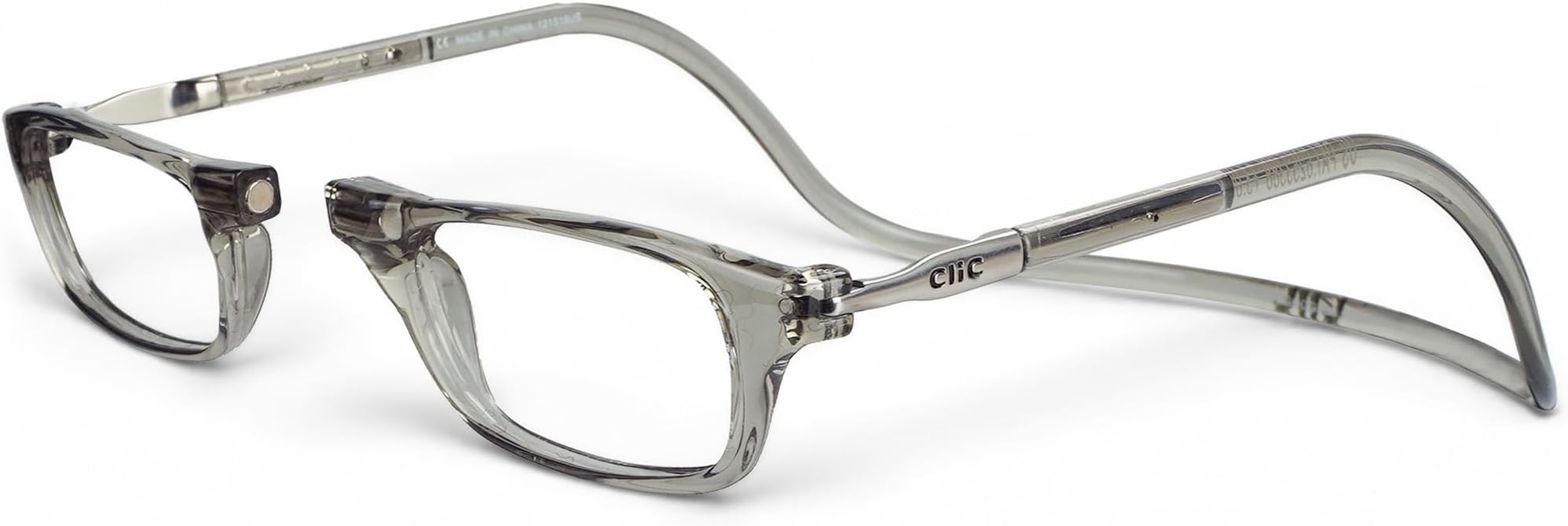 Magnetic Reading Glasses - Adjustable Neck Hanging Readers - Secure Fit with Rigid Headband - Original (S-M)