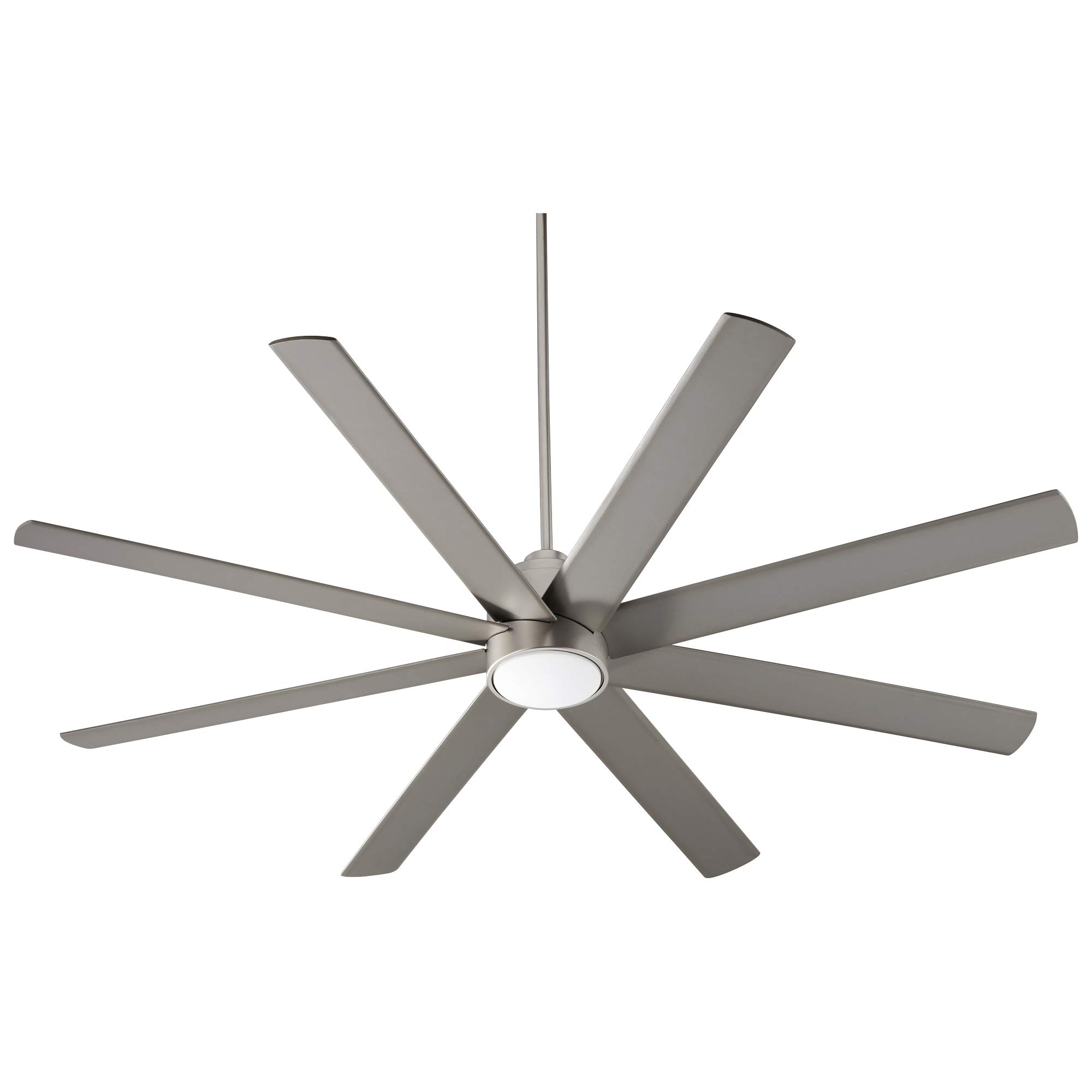 Oxygen 3-100-24 Contemporary Modern 70``Ceiling Fan from Cosmo Collection in Pewter, Silver Finish, Satin Nickel