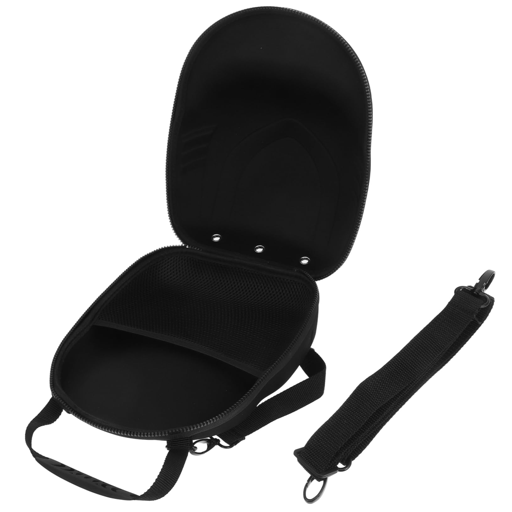 Zerodeko Baseball Cap Storage Organizer Bag Portable Hat Carrier with Handle Removable Shoulder Strap Travel Case for Baseball Hats Protects from Scratches Stylish Versatile