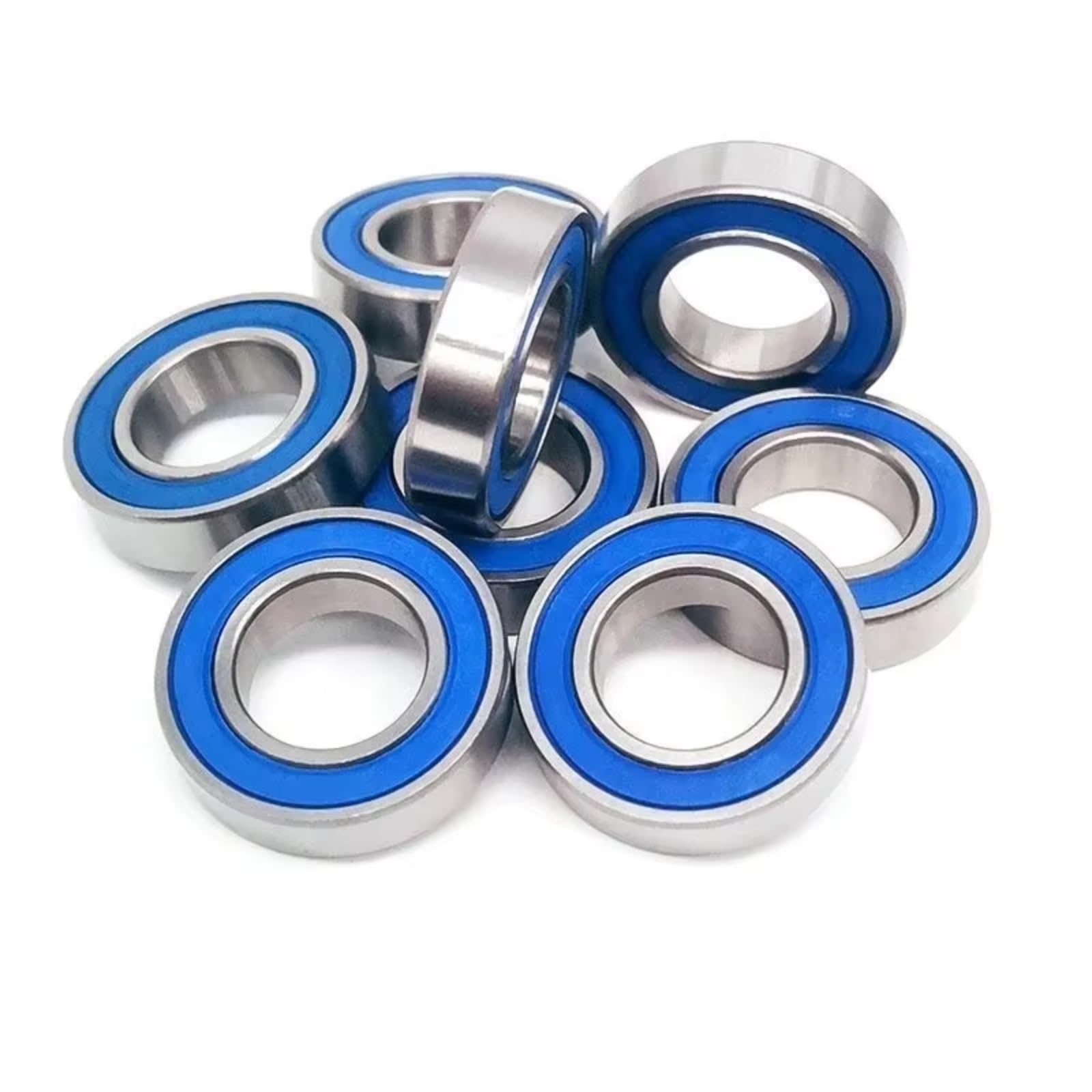 para Rodamientos De Bolas 6902RS ABEC-7 De 15 X 28 X 7 Mm Rodamientos Sellados Azules Accesorios De Actualización De RC para Coches Y Camiones Eléctricos para Hobby Cojinete Coche RC