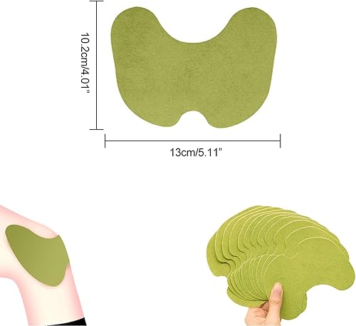 Miniatura 2 de MyrRhe 36 parches de rodilla, parches de calentamiento para rodilla, extracto de ajenjo natural para rodilla, hombro, espalda, cuello