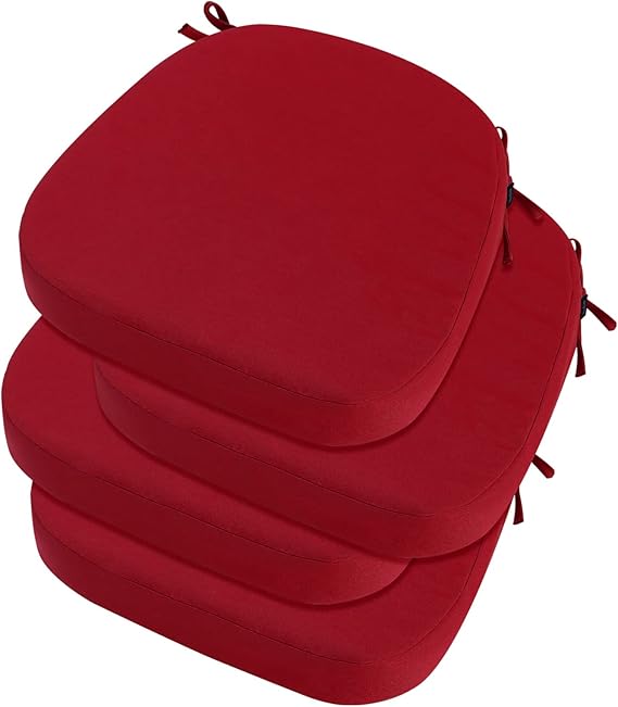 ideehome Outdoor Chair Cushions Set of 4, Waterproof Patio