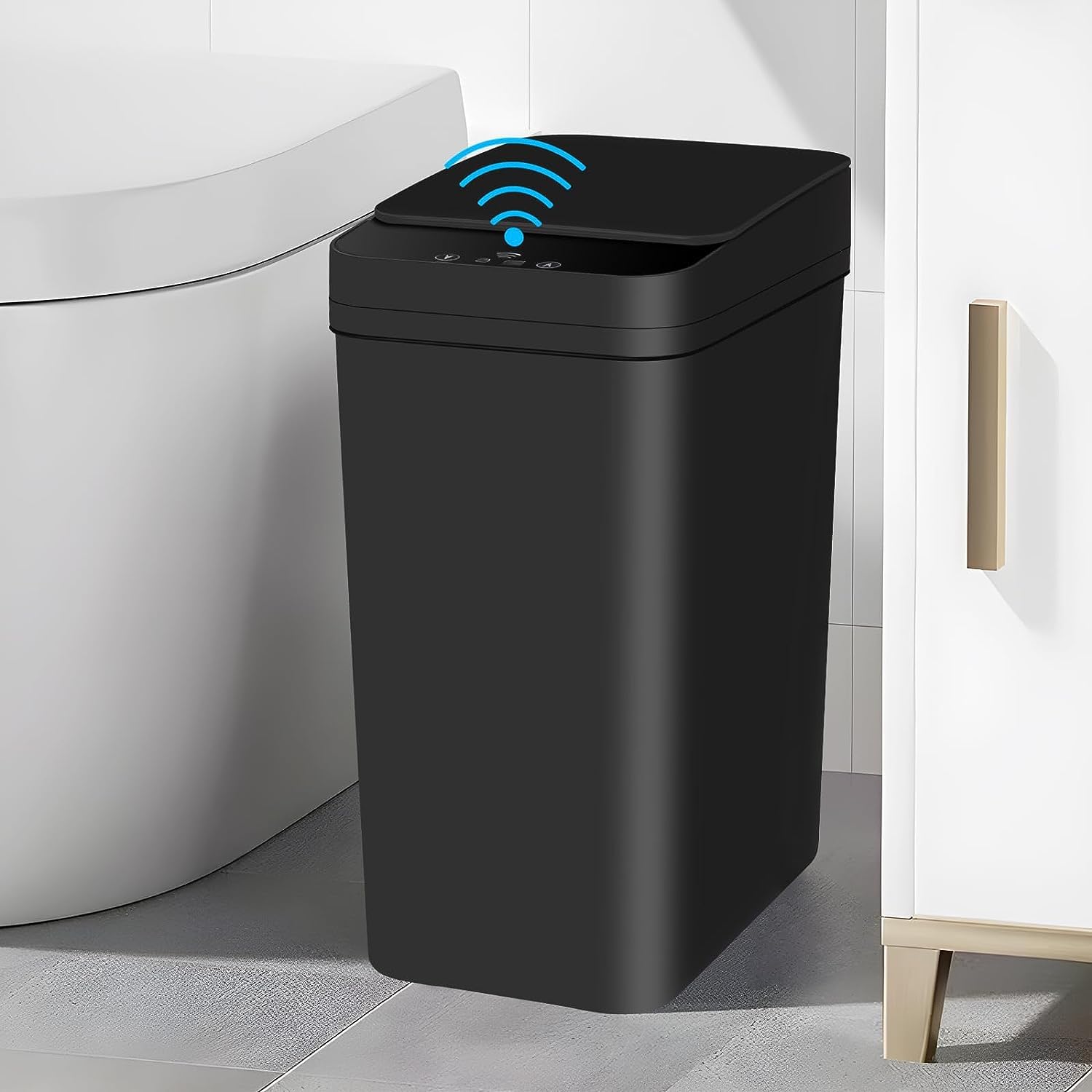Patttumiera Intelligente Per Bagno Senza Contatto 5.28L – Sensore Di Movimento, Autosigillante E Ricaricabile USB