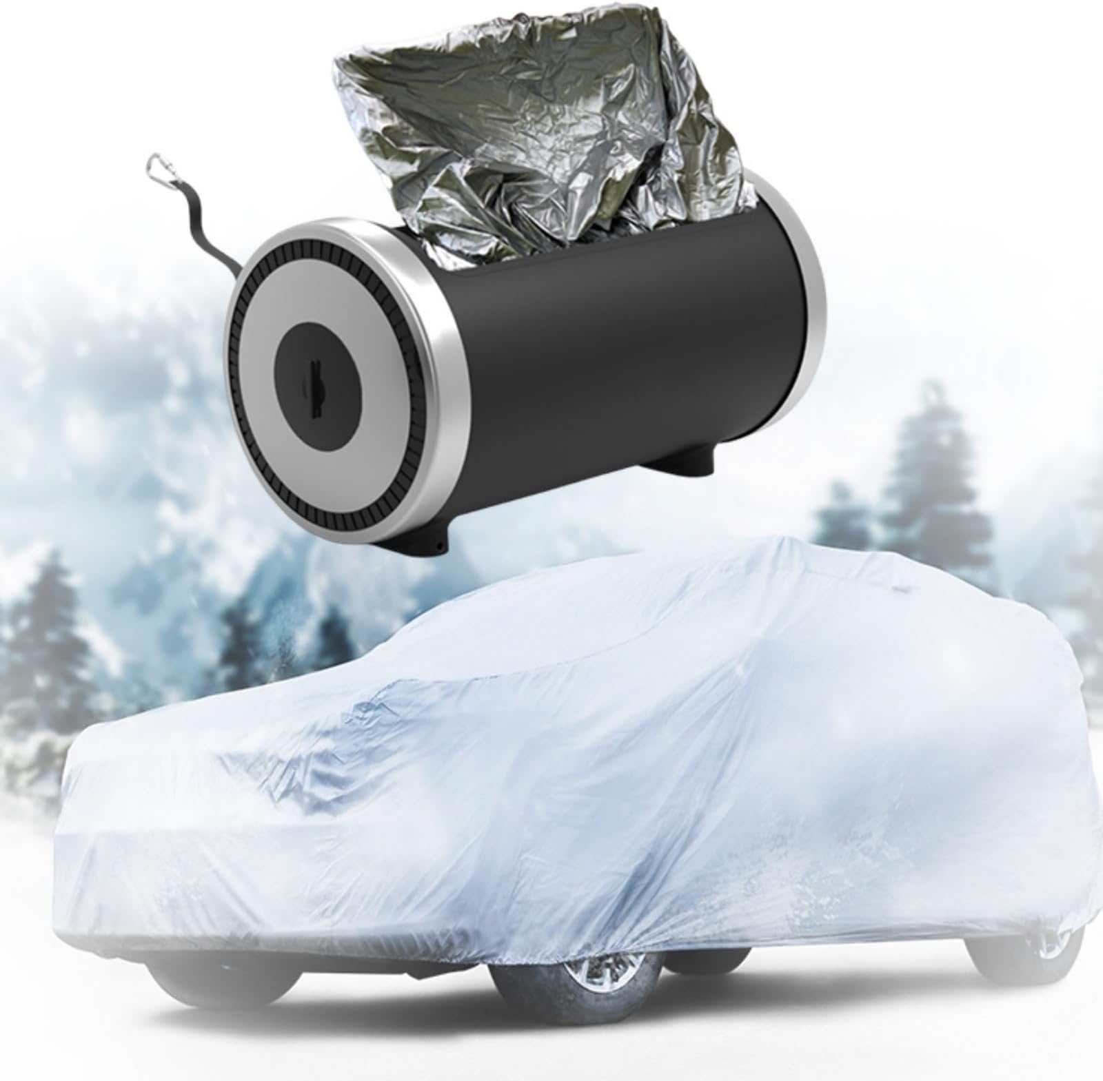 Automatic Car Cover with Remote Control - Portable Electric Sun Shade Canopy for Outdoor Vehicle Protection