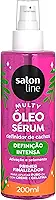 Salon Line Óleo Sérum Multy Definição Intensa para Cachos, 200ml, Condicionante com Protetor Térmico