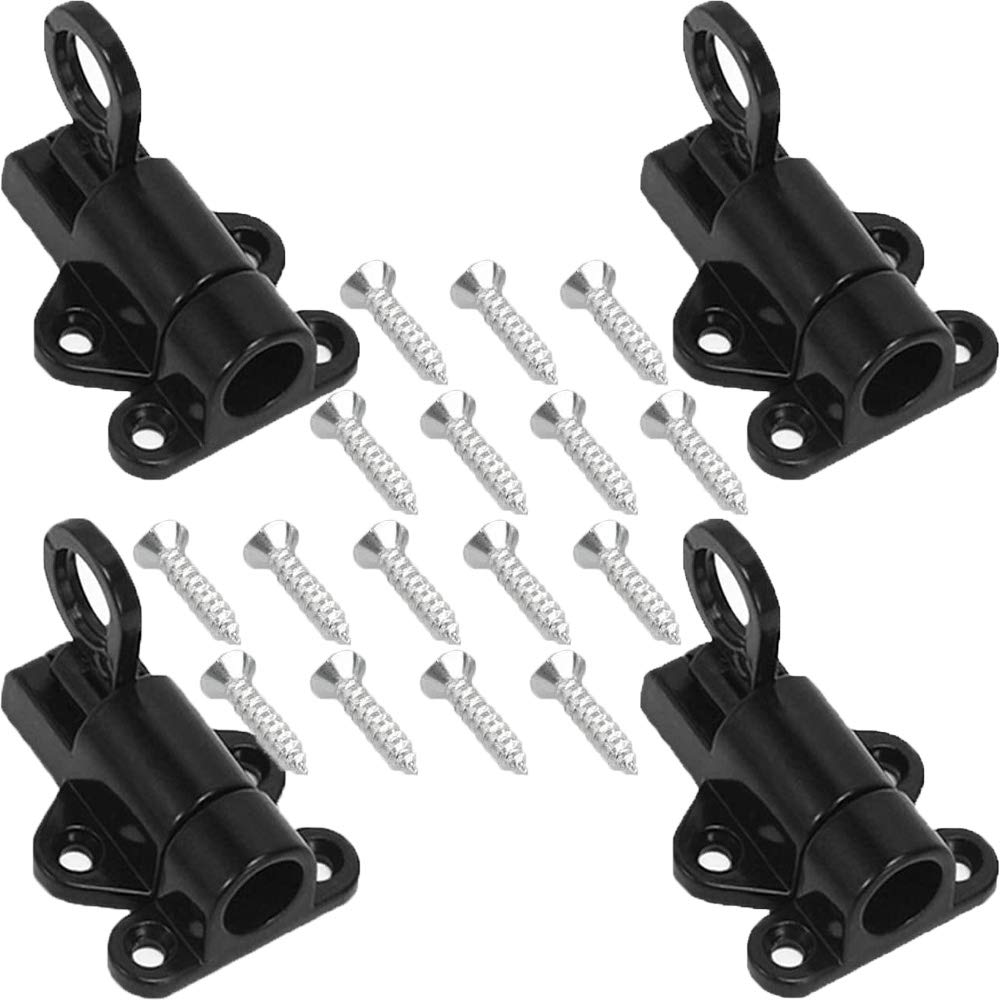 Buy Door Latch Bolt Door, 4 Pcs Security Bolt Latch, Latch Sliding Door