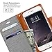 GOOSPERY Canvas Wallet for Apple iPhone 6S Case (2015) iPhone 6 Case (2014) Denim Stand Flip Cover (Gray)