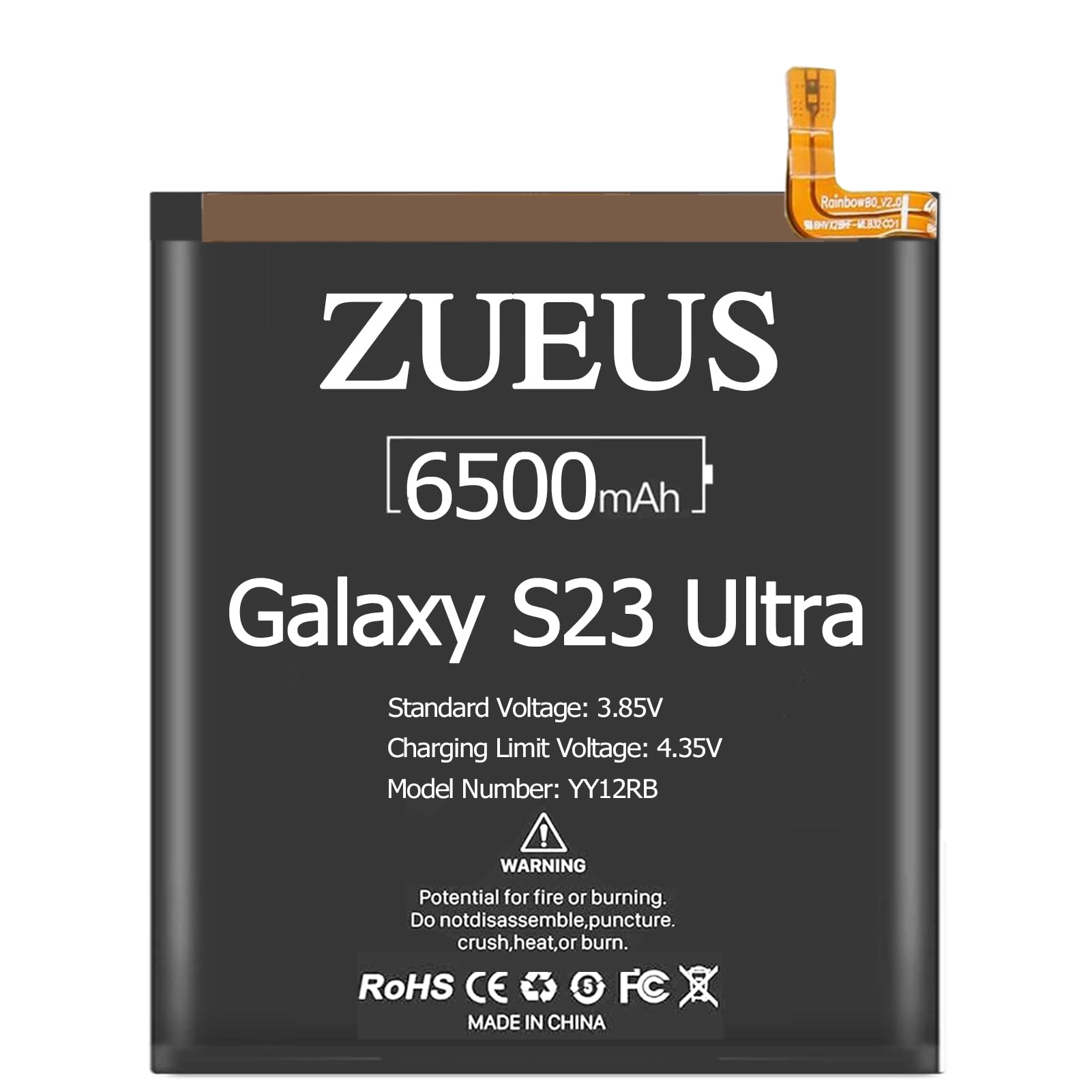 Amazon.com: ZUEUS Galaxy S23 Ultra Battery, (2024 Upgraded Amazon.com: ZUEUS Galaxy S23 Ultra Battery, (2024 Upgraded