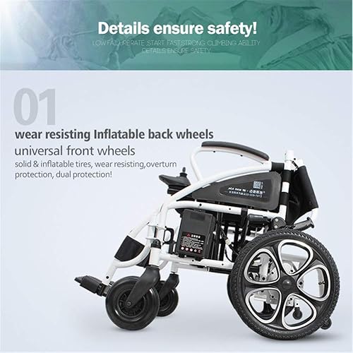 Miniatura 2 de NEOCHY Silla de ruedas portátil de moda portátil multifuncional electrónica inteligente plegable la batería proporciona una amplia gama de opciones