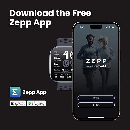 Miniatura 7 de Amazfit Bip 6 - Reloj inteligente de 1.81 pulgadas, batería de 14 días, pantalla AMOLED de 1.97 pulgadas, GPS y mapas gratis, AI, llamadas y texto