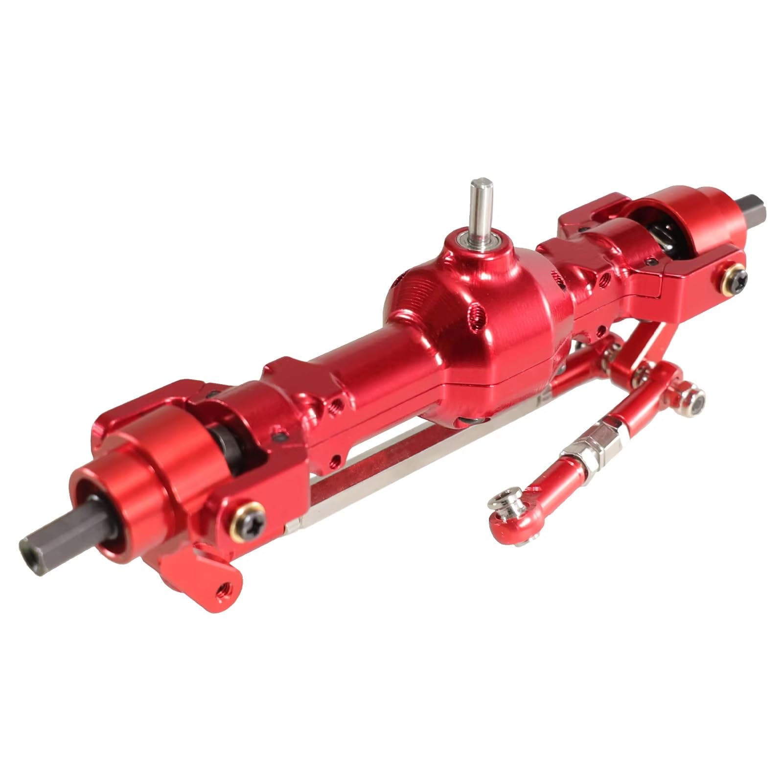 Compatible con WPL B16 B36 para FAYEE para JJRC 1/16 Accesorios De Actualización para Coche RC, Eje Delantero, Medio Y Trasero Metal, Conjuntos Seis Ruedas Piezas