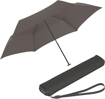 Knirps  emsiye US.050 Ultra Light Slim Manual Koyu Gri Koyu Gri