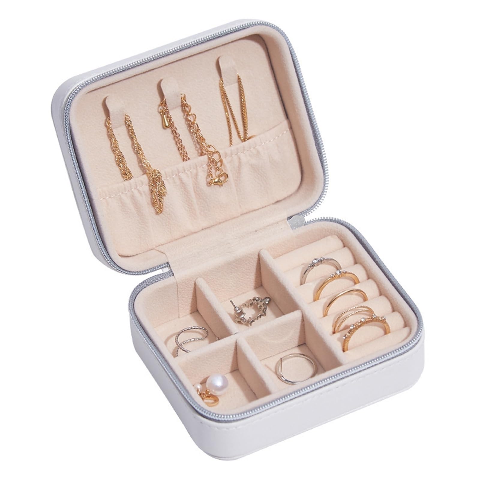 Jewelry Organizer Box Jewelry Box Portable Small Simple Earrings Earrings Earrings Earrings Storage Box Hand Jewelry Jewelry Storage Box