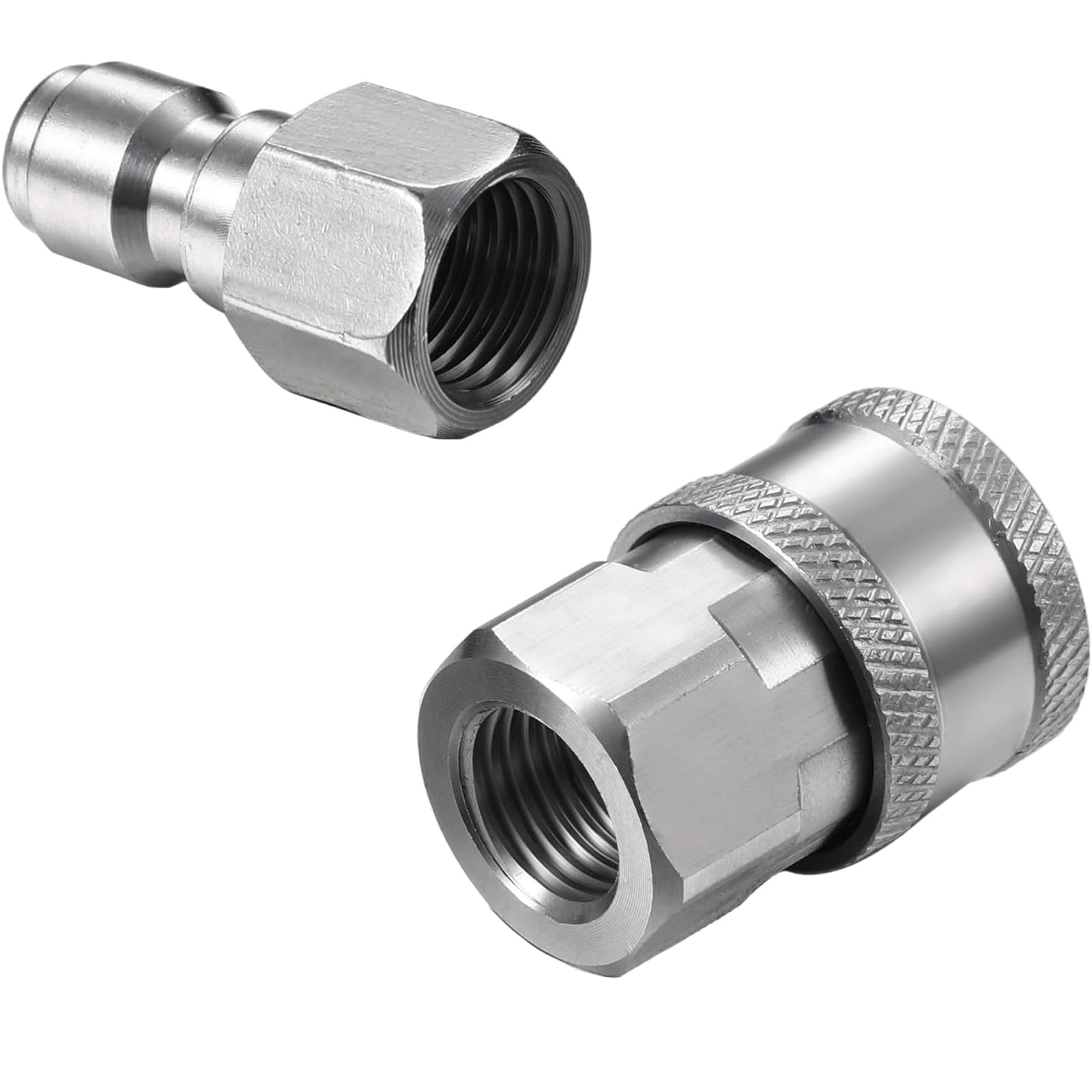 Hsioluted Pressure Washer Quick Connects Set, Adapters Hose Connector Fittings Attachments For Efficient Watering Cleaning Task Water Connector