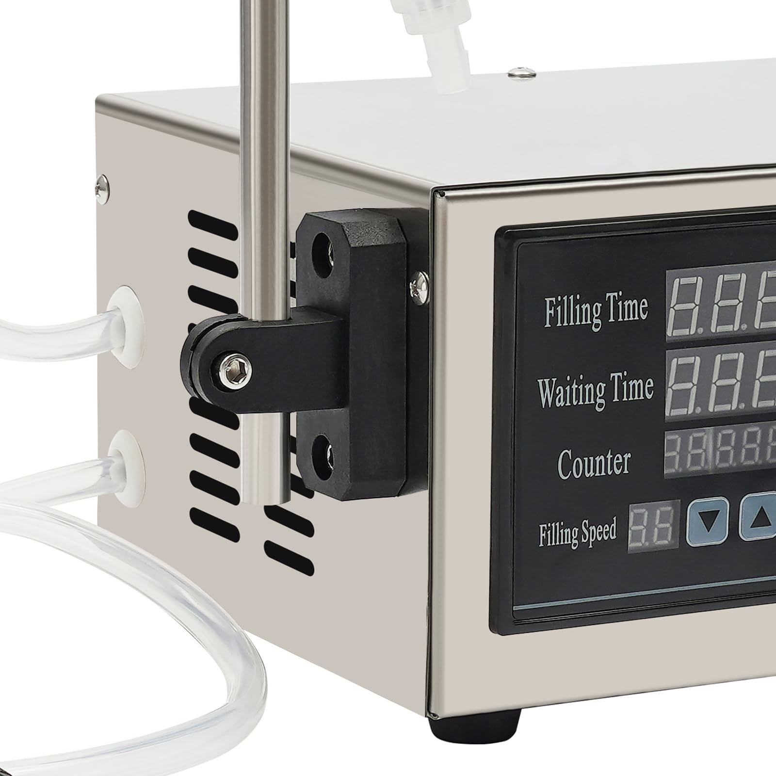 Abfüllmaschine, 50W Flüssigkeitsabfüllmaschine 1 Köpfe Flüssigkeit Abfüllmaschine Füllmaschine Digitale Steuerung 5-3500ml
