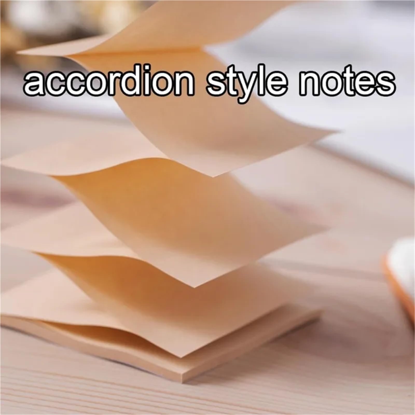 Lot de 2 blocs de notes adhésives 7,6 x 7,6 cm - Couleurs vintage