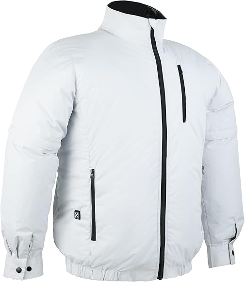 Amazon.co.jp: [DOACE] 空調作業服 長袖・半袖兼用 服のみ ファン付き