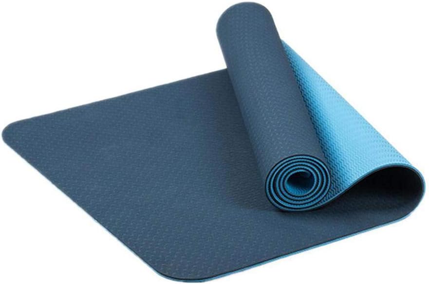 Yoga Mat Men 72x24IN NonSlip Yoga Mat DoubleColor