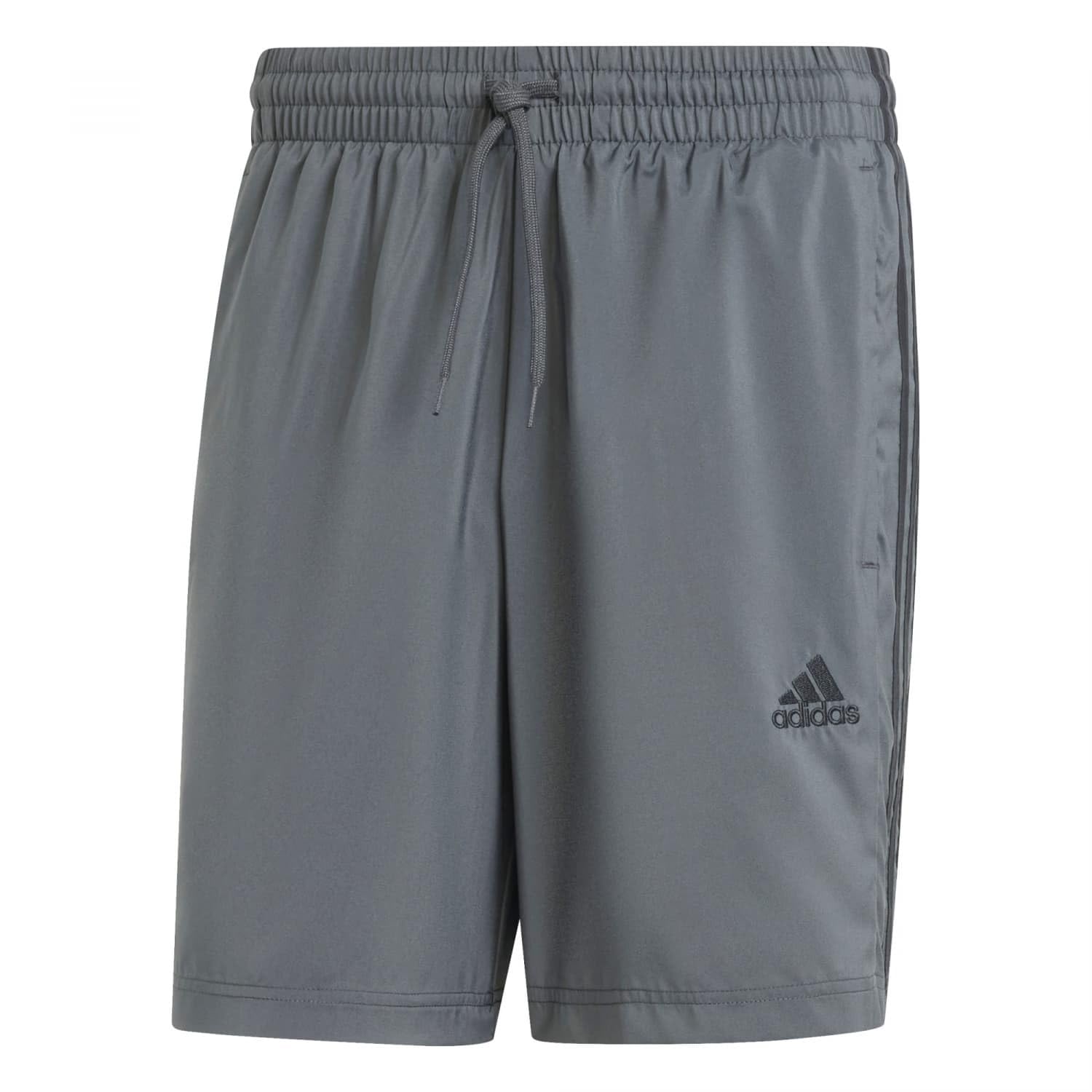 adidas Men's AEROREADY Essentials Chelsea 3-Stripes Shorts, DGH Solid Grey, S