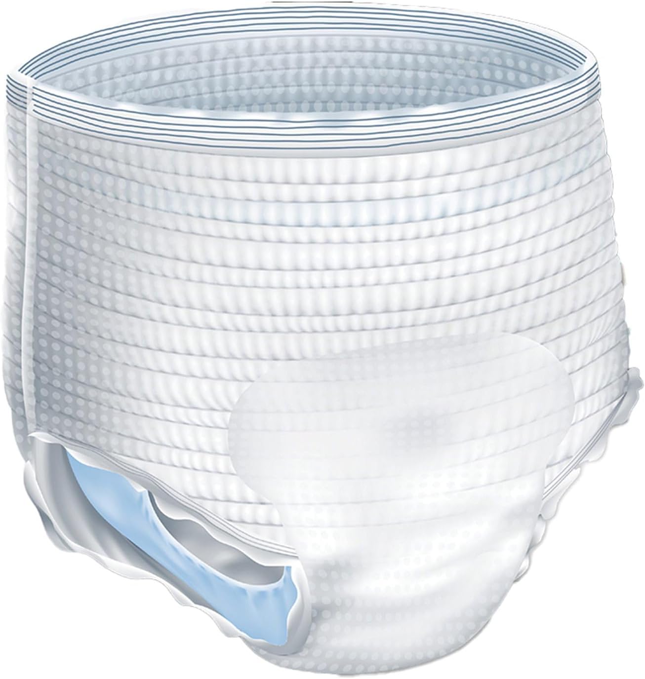 Attends Premier Adult Incontinence SmartCool® Underwear, Medium (36-44"), [18 Count] - Overnight Absorbency for Men and Women, Disposable Pull-On Diapers with Tear-Away Sides, ALI-UW20