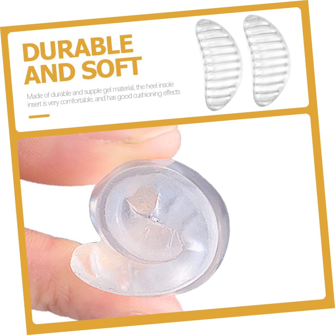 NOLITOY 12pairs Arch Support Shoes Women Gel Insoles for Flat Feet Arch Pads Non-Slip Foot Pads Gel Inserts