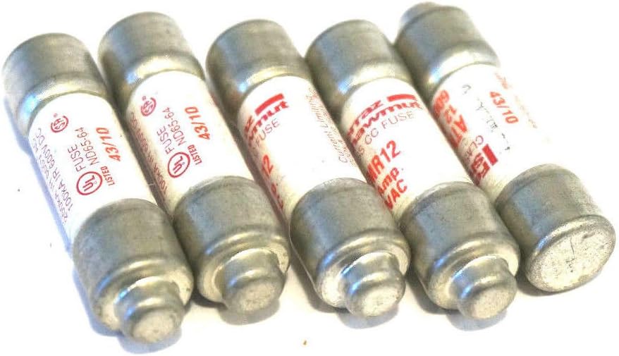 5 New FERRAZ SHAWMUT ATMR-12 FUSES ATMR12