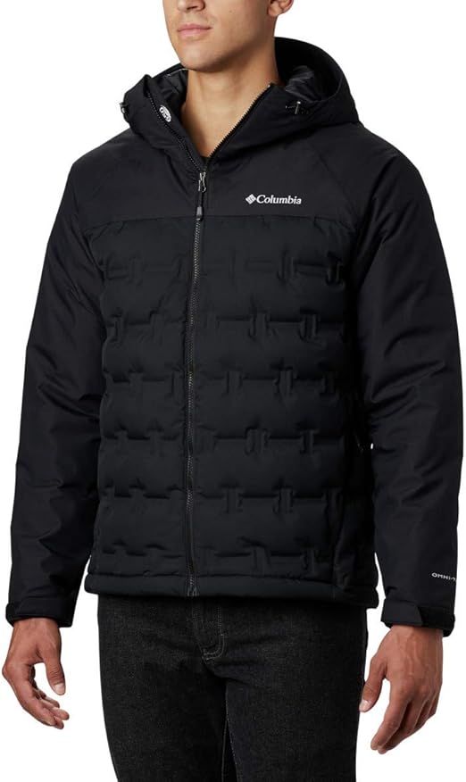 mens columbia bubble jacket