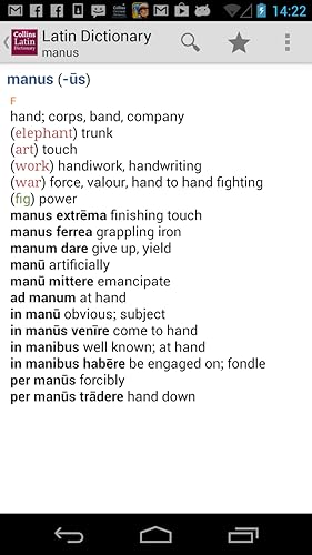 Collins Latin Dictionary