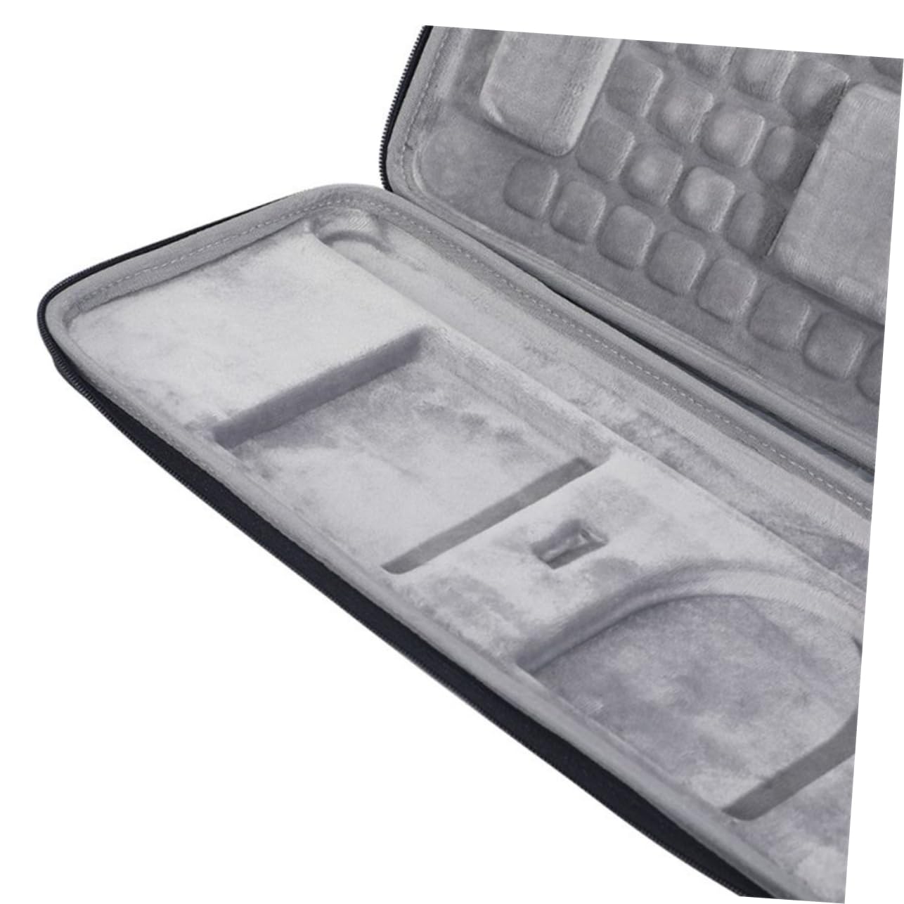KOMBIUDA Funda Protectora para Teclado de Plástico Estuche Almacenaje Resistente y Prueba de Agua Compatible con Teclado Craft Advanced Diseño con Protección Antigolpes y Anticaídas