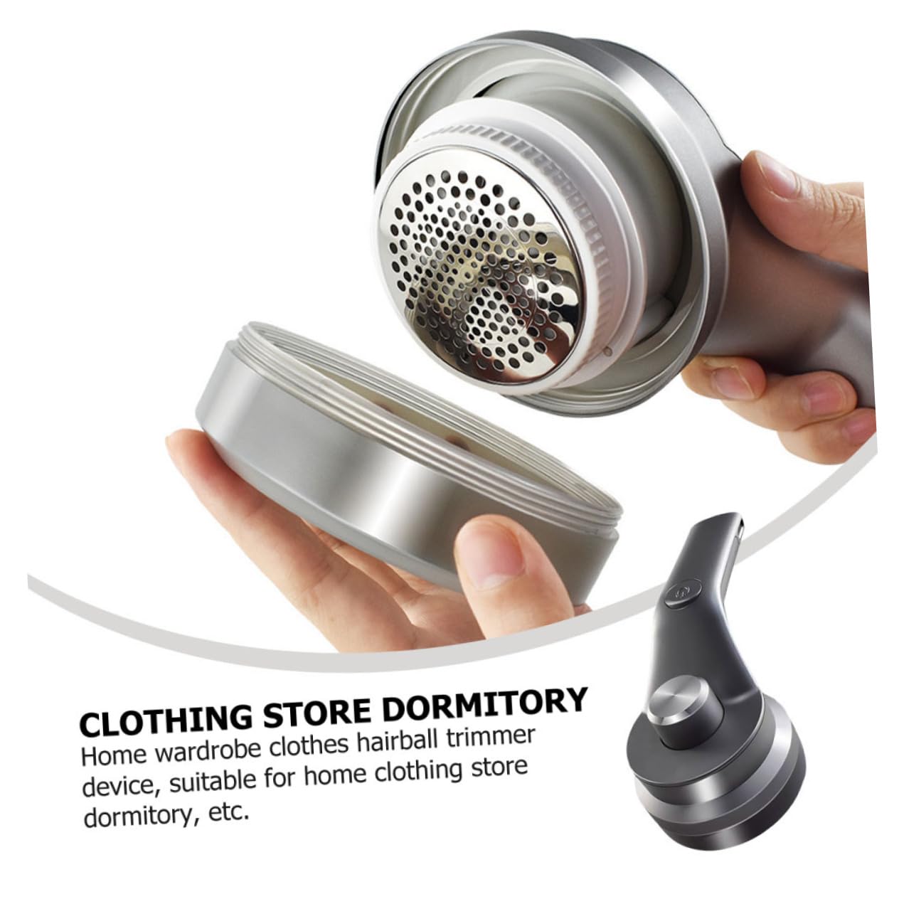 COLLBATH 1pezzi Rasoio Per Tessuti Rimuovi Pelucchi Per Vestiti Ricaricabile Tramite Usb Realizzato in Materiale Di Resistente e Sicuro Per Uso Prolungato Per Maglioni Divani Tende Coperte